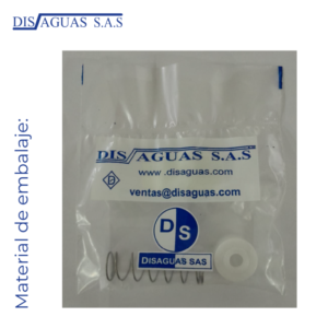 Kit resorte + base para grifería Docol Pressmatic anti-vandálica - Imagen 2