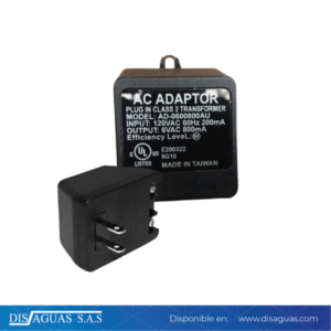 Adaptador de corriente 6V para Fluxómetro tipo sensor TRF Sloan