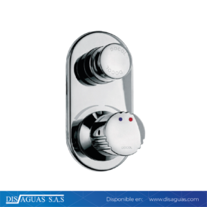 Mezclador tipo push Docol para ducha antivandalica