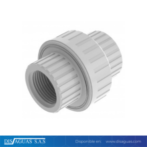 Unión Universal Pesada Roscada en PVC