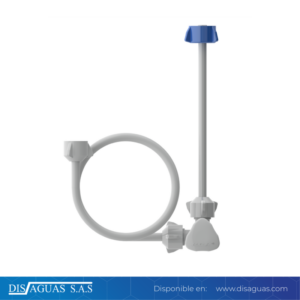 Acople Flexible Para Sanitario Con Registro Doble