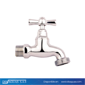 Llave Jardín Liviana Gricol Cromada