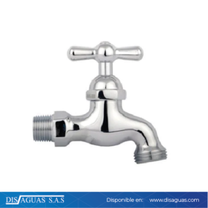 Llave de Jardín Pesada Cromada Gricol