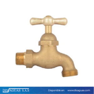 Llave de Jardín en Bronce Pesada Gricol