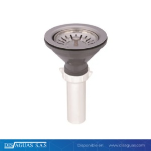 Canastilla de 4″ en Acero Inoxidable Gricol para Lavaplatos