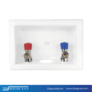 Caja Plástica para Registro Doble Lavadora