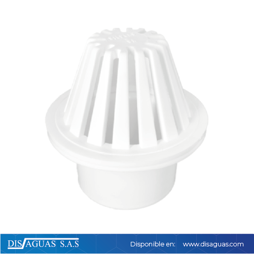 Rejilla Tragante Tipo Cúpula Plástica