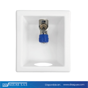 Caja Plástica para Registro Individual Lavadora