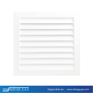 Rejilla de Ventilación Tipo Persiana